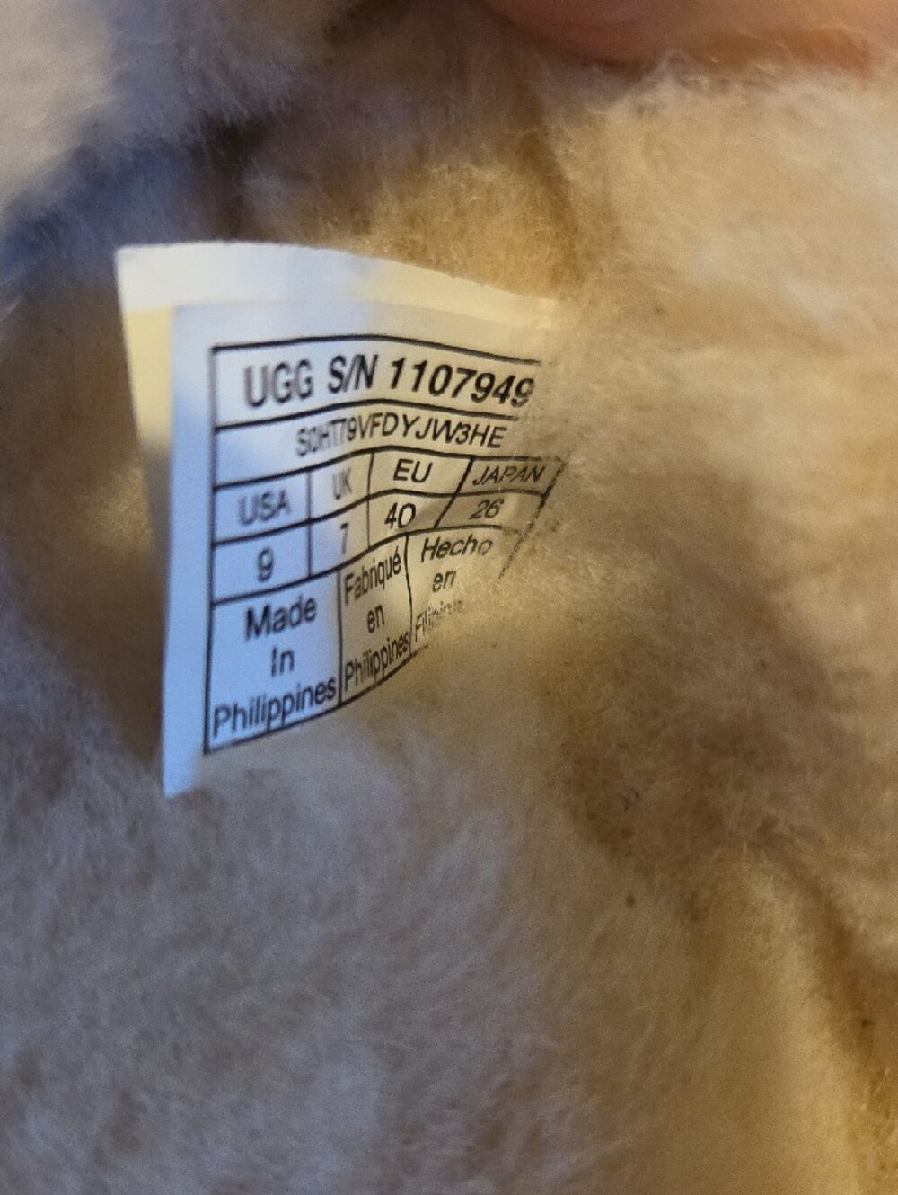 UGG Women's Tan Suede Shearling Moccasins - Picture 5 of 11